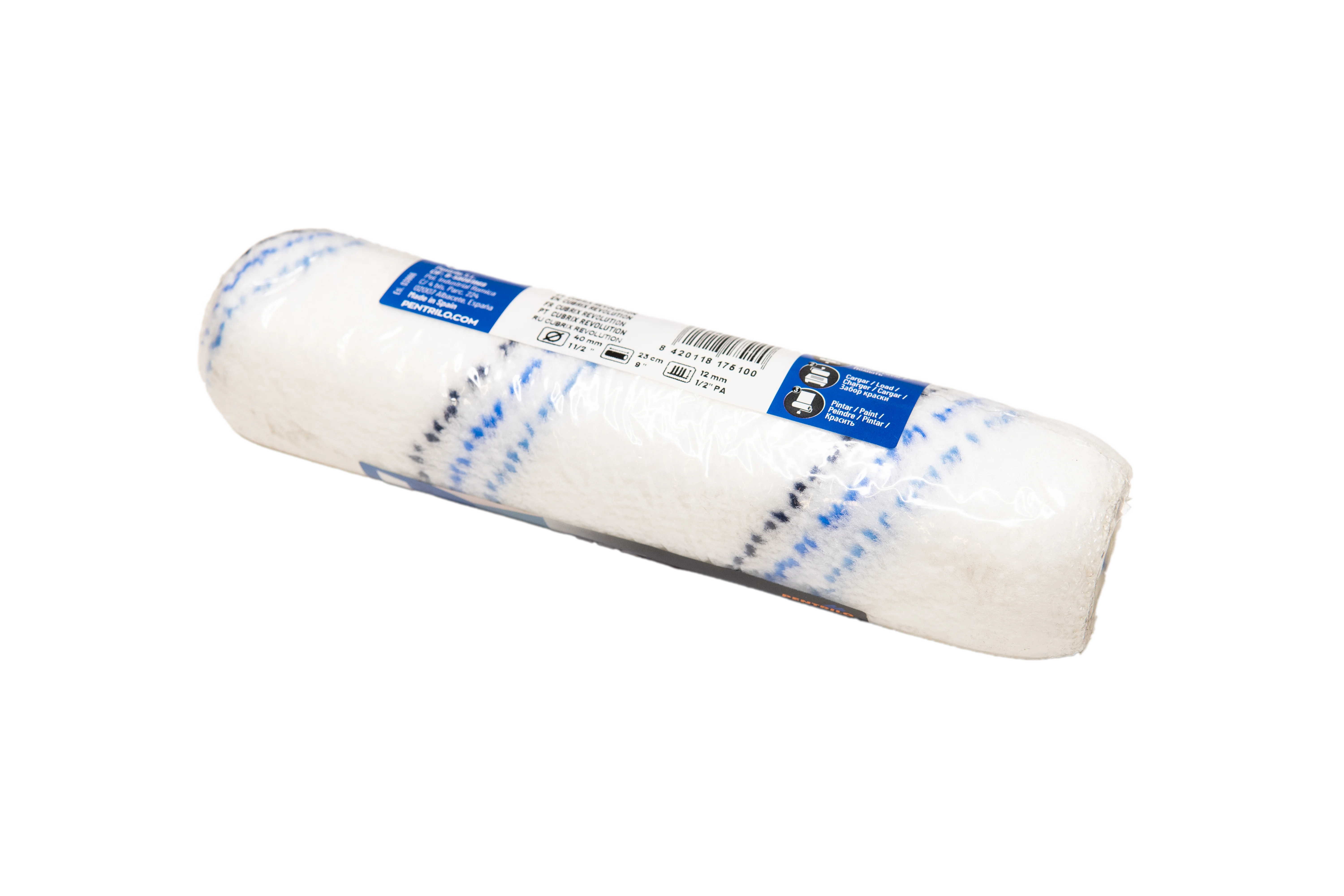 Bayramix - Валик PENTRILO Cubrix Revolution, Ecoblock, скрученный полиамид, покраска в один слой для стен и потолков - 2