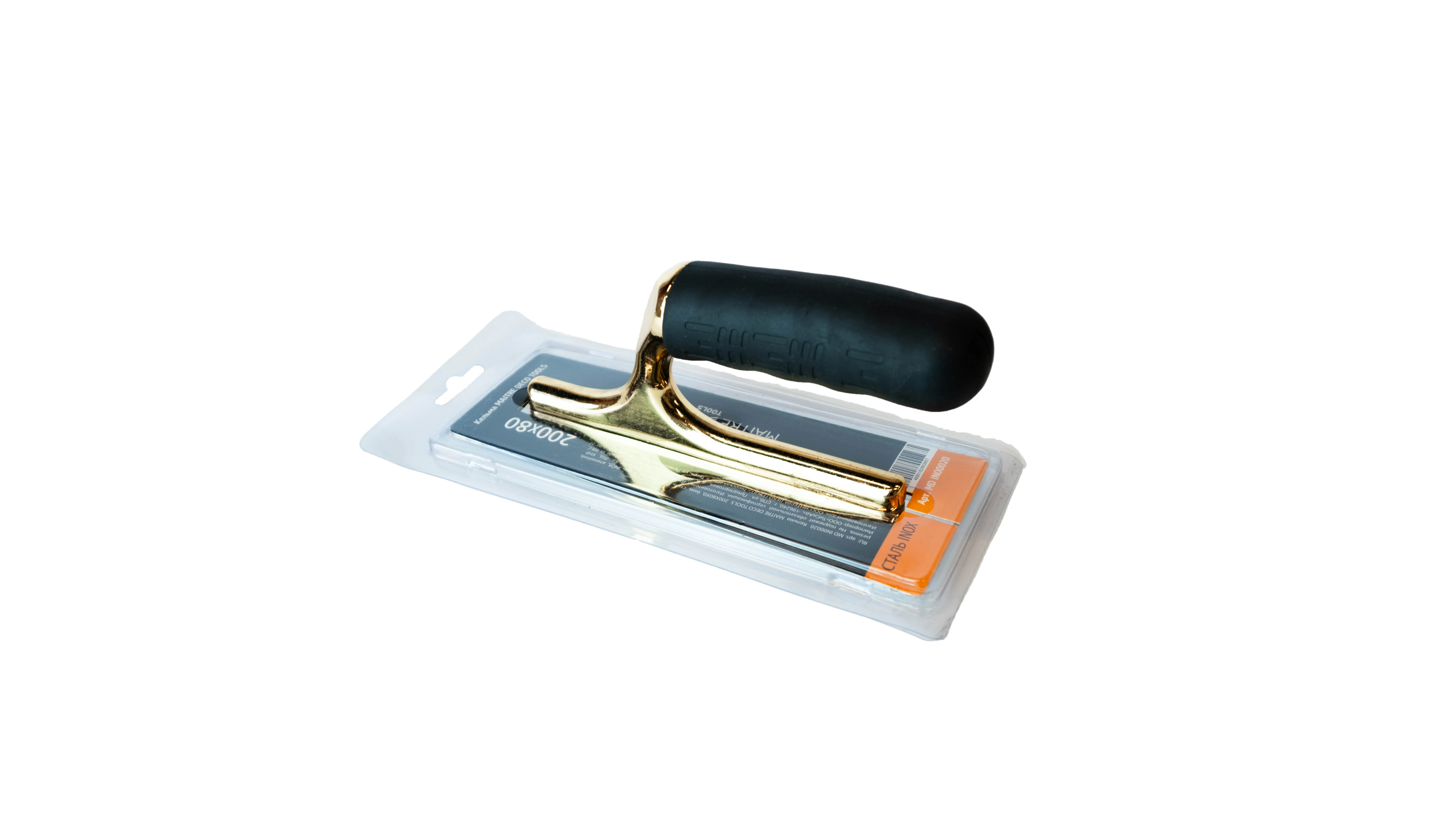Bayramix - Кельма MAITRE DECO TOOLS®, сталь Inox для нанесения декоративных материалов - 2